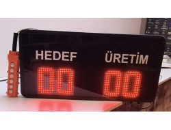 HEDEF ÜRETİM LED EKRANI 40X75 CM